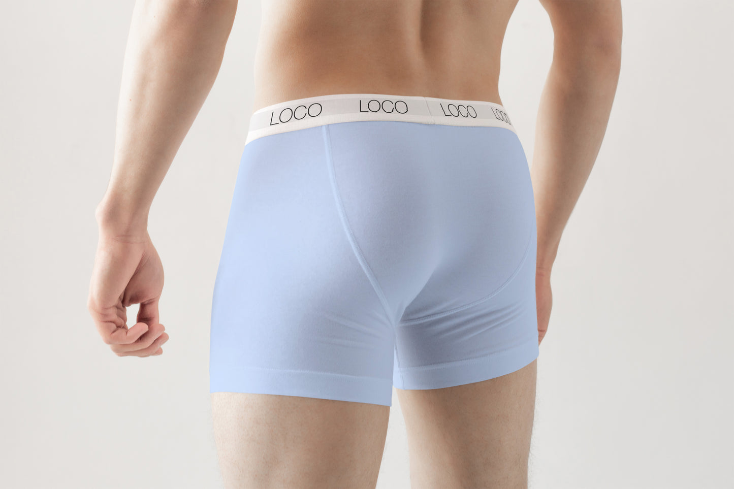 LOCO LINGERIE 

3er Pack Boxershorts - blau