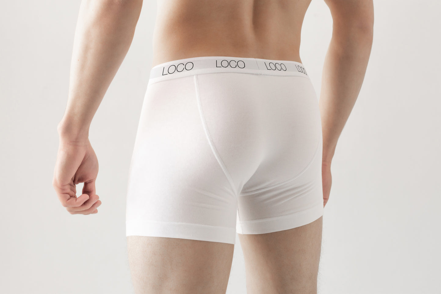 LOCO LINGERIE 

3er Pack Boxershorts - white